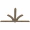 Ekena Millwork Redmond Rough Sawn Timber Gable Bracket, Douglas Fir, 96"W x 60"H x 2"D x 6"F, 15/12 Pitch GBW096X60X0206RED00RDF - alternate 5